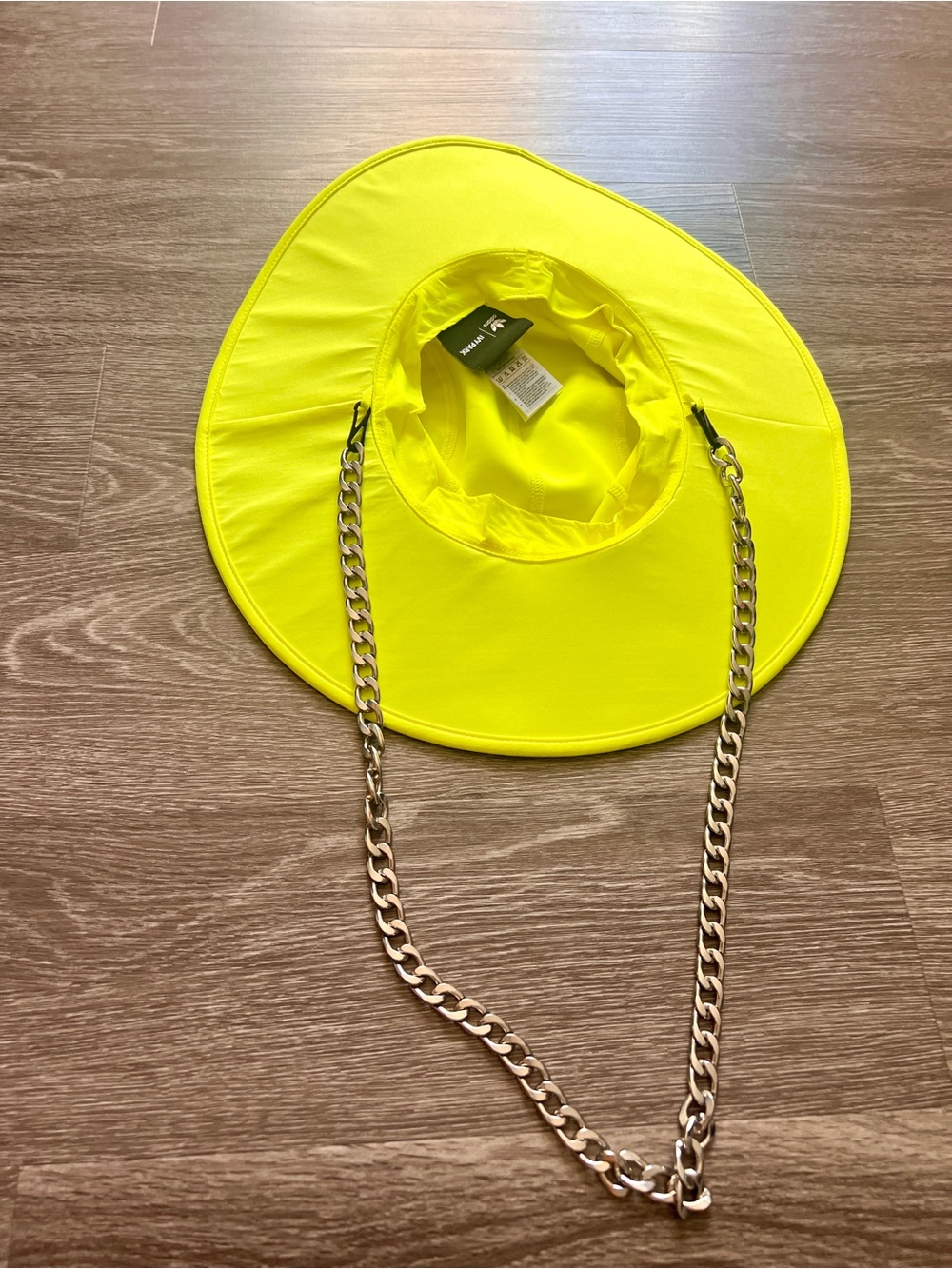 IVY PARK x Adidas Neon Yellow Wide Brim Hat - Picture 5 of 10